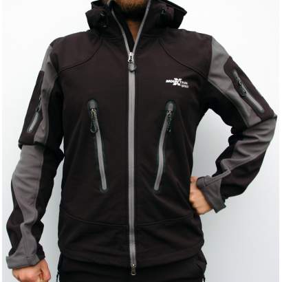 WINDSTOPPER JAKNA MOUNTAIN SPIRIT MS 9096 CRNO - SIVI