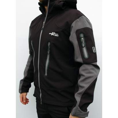 WINDSTOPPER JAKNA MOUNTAIN SPIRIT MS 9096 CRNO - SIVI