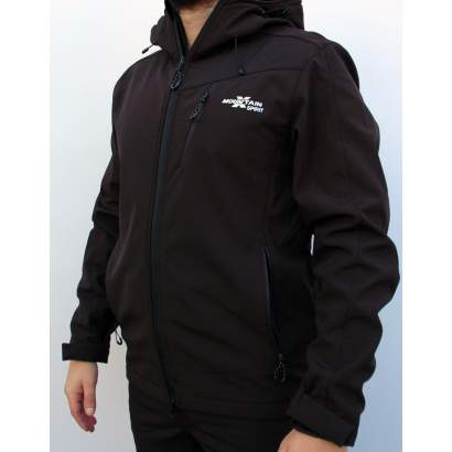 WINDSTOPPER JAKNA MOUNTAIN SPIRIT MS 1720 CRNI