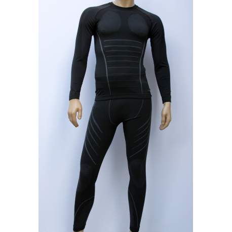 MUŠKI AKTIVNI VES MOUNTAIN SPIRIT M1759 crno sivi