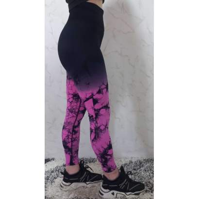 Helanke push up - mod.9072 crno - roze